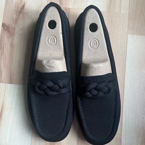 Rothy's Black Braided Loafers
